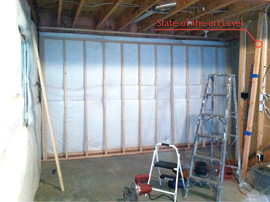 floating basement walls