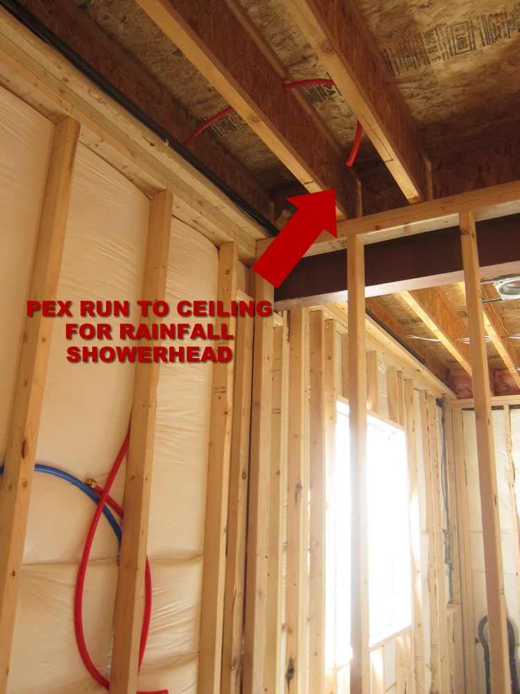 How To Finish A Basement Bathroom Pex Plumbing