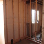 framing a basement bathroom