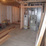 framing basement home theater